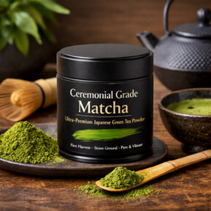 Ceremonial Grade Matcha Ultra-Premium Japanese Green Tea Powder