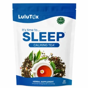 Lulutox Sleep Tea – Herbal Night Tea for Deep Relaxation